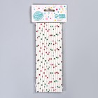 Трубочки для коктейля «Цветные звёзды», тиснение, набор 12 шт. - Фото 2