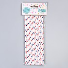 Трубочки для коктейля «Цветные звёзды», набор 12 шт. - Фото 3