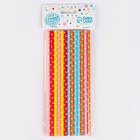 Трубочки для коктейля «Горох», набор 25 шт. - Фото 3