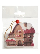 Елочная игрушка деревянная «Дом пряник», 0.5×7×7 см - Фото 10