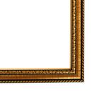 Рама для картин (зеркал) 30 х 40 х 2,8 см, пластиковая, Calligrata 6448, золотой - Фото 3