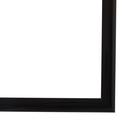 Рама для картин (зеркал) 30 х 40 х 2,7 см, пластиковая, Calligrata 6472, чёрная - Фото 4