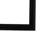 Рама для картин (зеркал) 40 х 50 х 2,7 см, пластиковая, Calligrata 6472, чёрная - фото 9095892