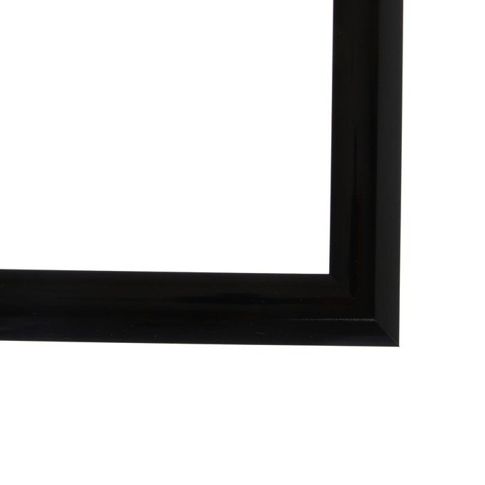 Рама для картин (зеркал) 40 х 50 х 2,7 см, пластиковая, Calligrata 6472, чёрная - фото 1908571261