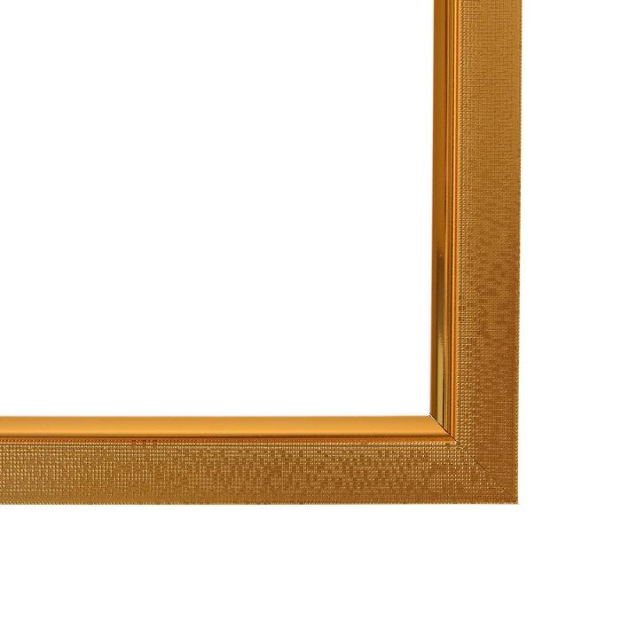 Рама для картин (зеркал) 30 х 40 х 2,8 см, пластиковая, Calligrata 6528, золотая - фото 1908571270