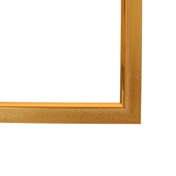 Рама для картин (зеркал) 40 х 50 х 2,8 см, пластиковая, Calligrata 6528, золото - фото 1927572595