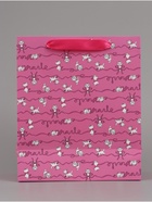 Пакет ламинат вертикальный "Marie", Коты аристократы, 23х27х11,5 см - фото 809631551