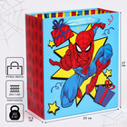 Пакет подарочный "С Днем рождения" 23х27х11.5 см, упаковка, Человек-паук - фото 2718325