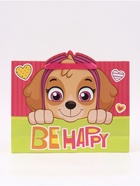 Пакет ламинат горизонтальный "Be happy" , 31х40х11 см - фото 809673834