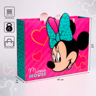Пакет ламинат горизонтальный "Minnie Mouse", Минни Маус, 31х40х11 см - фото 8910754
