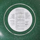 Казан алюминиевый, 4 л, d=28 см, стеклянная крышка, две съёмные ручки, антипригарное покрытие, цвет зелёный - Фото 8