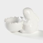 Подставка для яиц Доляна «Зайка», 11×6×8 см - Фото 3