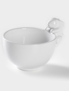 Конфетница Доляна «Зайка», 13×10×9 см, доломит, белая - Фото 2