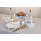 Конфетница Доляна «Зайка», 13×10×9 см, доломит, белая - Фото 10