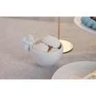 Конфетница Доляна «Зайка», 13×10×9 см, доломит, белая - Фото 9