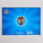 Альбом для рисования А4, 40 листов 100 г/м², на пружине, «Щенячий патруль» - Фото 3