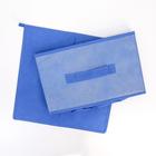 Короб стеллажный для хранения «Фабьен», 29×29×18 см, цвет синий - Фото 4