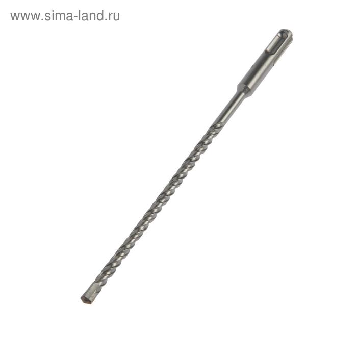 Бур по бетону ТУНДРА, двойная спираль, SDS-plus, 6.5×210 мм - Фото 1