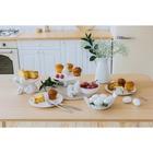 Блюдо для десертов Доляна «Зайка», d=20.5 см, цвет белый - Фото 9