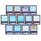 Комплект предметных тетрадей 46 листов, 13 предметов «Кружева науки», обложка мелованный картон, 3D фольга, 3D лак, с интерактивной информацией, в подарочной коробке - Фото 4