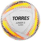 Мяч футбольный TORRES Junior-3 Super, арт.F319203, размер 3, вес 280-310 г, PU, 2 подслоя, 16 панелей, гибридная сшивка - Фото 1