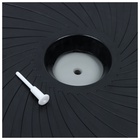 Полусфера BOSU гимнастическая ONLYTOP, с насосом, 46×20 см, серая - фото 6404765