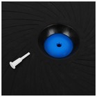 Полусфера BOSU гимнастическая ONLYTOP, массажная, с насосом, 46х20 см, цвет синий - Фото 19