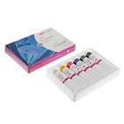 Краска акриловая в тубе, набор 6 цветов х 46 мл, ЗХК "Сонет", художественная, 28411325 - Фото 2