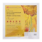 Холст на картоне «ЗХК. Сонет», хлопок 100%, 30×30 см, толщина 3 мм, акриловый грунт, мелкозернистый, DK13701-30×30 - Фото 4