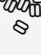 Регулятор для бретелей, металлический, 10 мм, 20 шт., чёрный - Фото 2