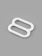 Регулятор для бретелей, металлический, 10 мм, 20 шт., белый - Фото 3