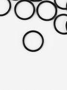 Кольцо для бретелей, металлическое, 15 мм, 20 шт., чёрное - Фото 2