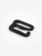 Крючок для бретелей, металлический, 10 мм, 20 шт., чёрный - Фото 2