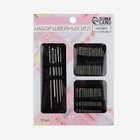 Иглы швейные, d=0.5-2 мм, 3.8-9 см, набор 55 шт. - Фото 3