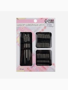 Иглы швейные, d=0.5-2 мм, 3.8-9 см, набор 55 шт. - Фото 4