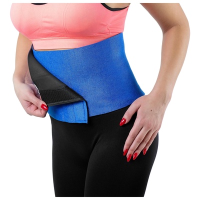 Пояс на талию для похудения ONLYTOP, 95×15×0.2 см, цвет МИКС