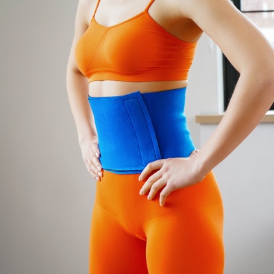Пояс на талию для похудения ONLYTOP, 95×15×0.2 см, МИКС