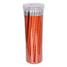 Карандаш чернографитный Calligrata «Линейка», НВ, незаточенный, с ластиком, круглый, деревянный, МИКС - Фото 9