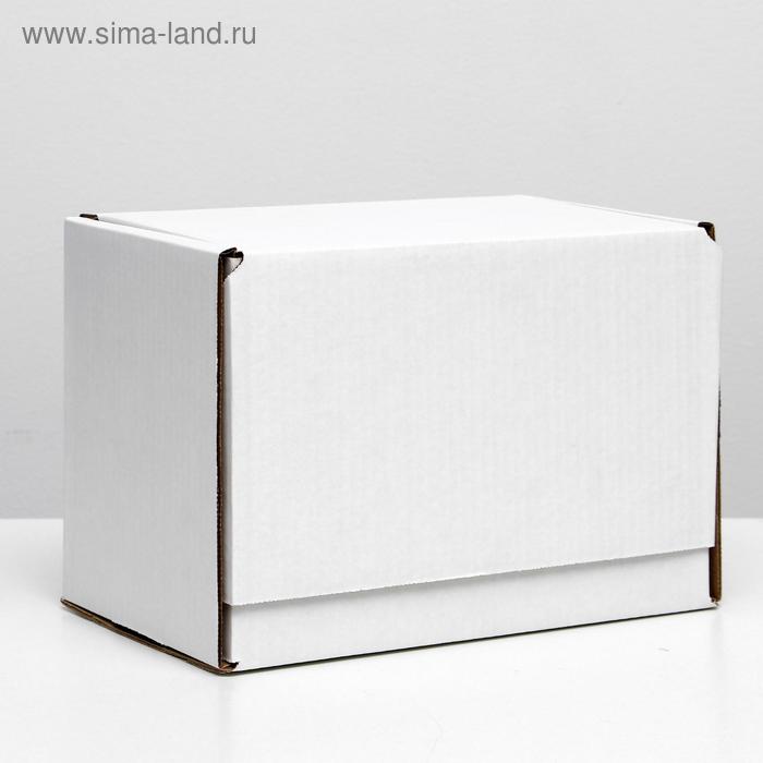 Коробка самосборная, белая, 26,5 х 16,5 х 19 см - Фото 1