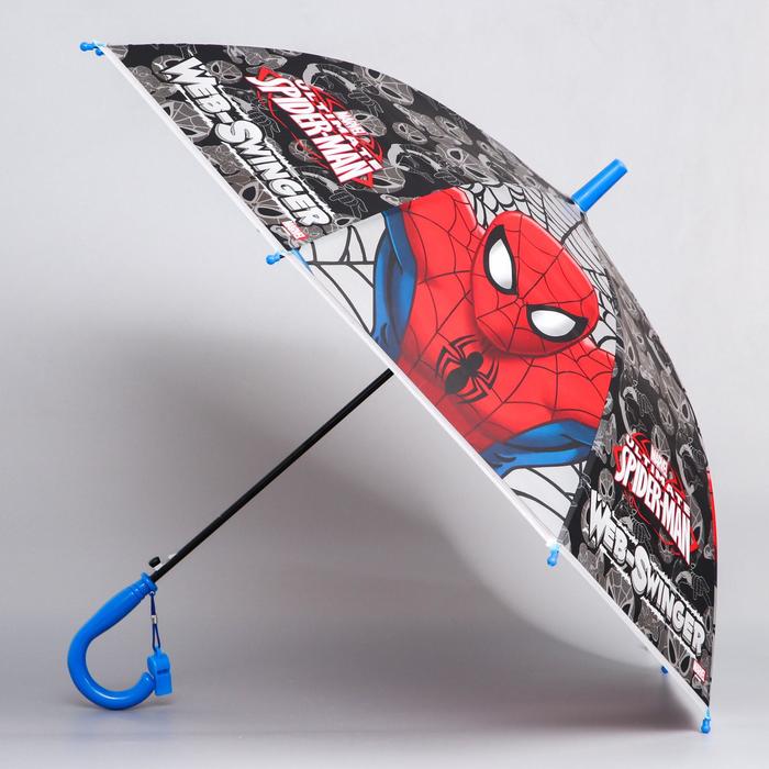 Зонт детский, Ø 87 см, 8 спиц, Человек-паук - фото 1905663991