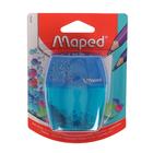 Точилка 2 отверстия с контейнером Maped Shaker, микс - Фото 1