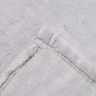 Плед с рукавами "Этель",150*200 см, 30х50 см, серый, 100% п/э - Фото 4