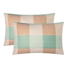 Комплект наволочек «Этель. Клетка», 50×70 см, 2 шт., бязь, хлопок 100% 5114637