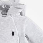 Комбинезон Крошка Я "Зайчик", серый, рост 86-92 см - фото 33316598