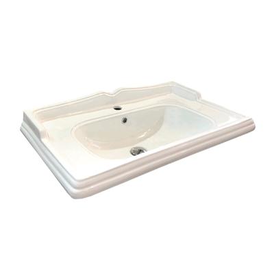 Тумба – умывальник Comforty «Монако – 80 – 1», с раковиной COMFORTY 3380, цвет белый глянец