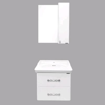 Тумба-умывальник COMFORTY «Неаполь-65», белый глянец с раковиной 50165