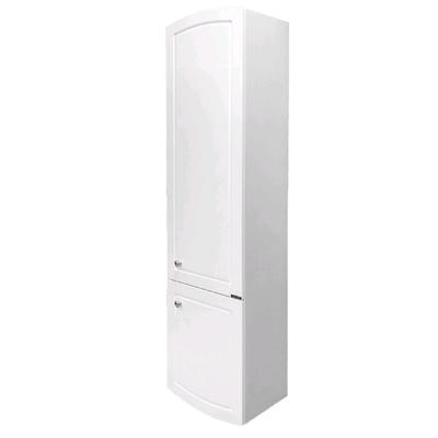 Шкаф – колонна для ванной комнаты Comforty «Палини – 42», 420×320×1660 мм, цвет белый глянец