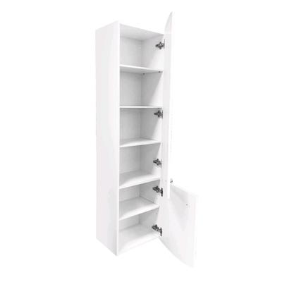 Шкаф – колонна для ванной комнаты Comforty «Палини – 42», 420×320×1660 мм, цвет белый глянец