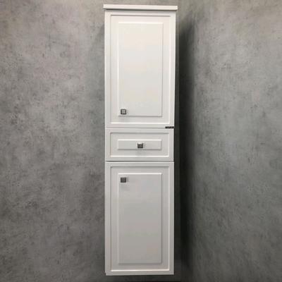 Шкаф-колонна COMFORTY «Феррара-40», белый глянец