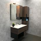Тумба-умывальник COMFORTY «Франкфурт-75», дуб шоколадно-коричневый с раковиной COMFORTY 75E - Фото 5